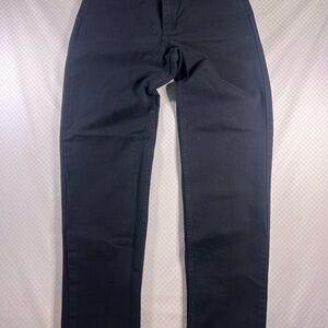 Vintage 90's SILVERTAB LEVIS Levi's Black Denim Loose Jeans size 5 Jr M USA